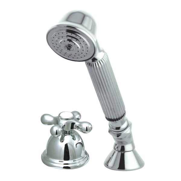 Tub Filler Faucet, Polished Chrome, Deck